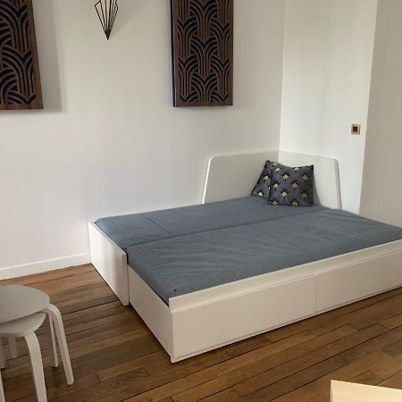 Studio Perfect For 2 Adults And 1 Kid, And Up To 2 Kids - Jourdain 20E, 25Mn To Louvre Via Line M11 Párizs Kültér fotó