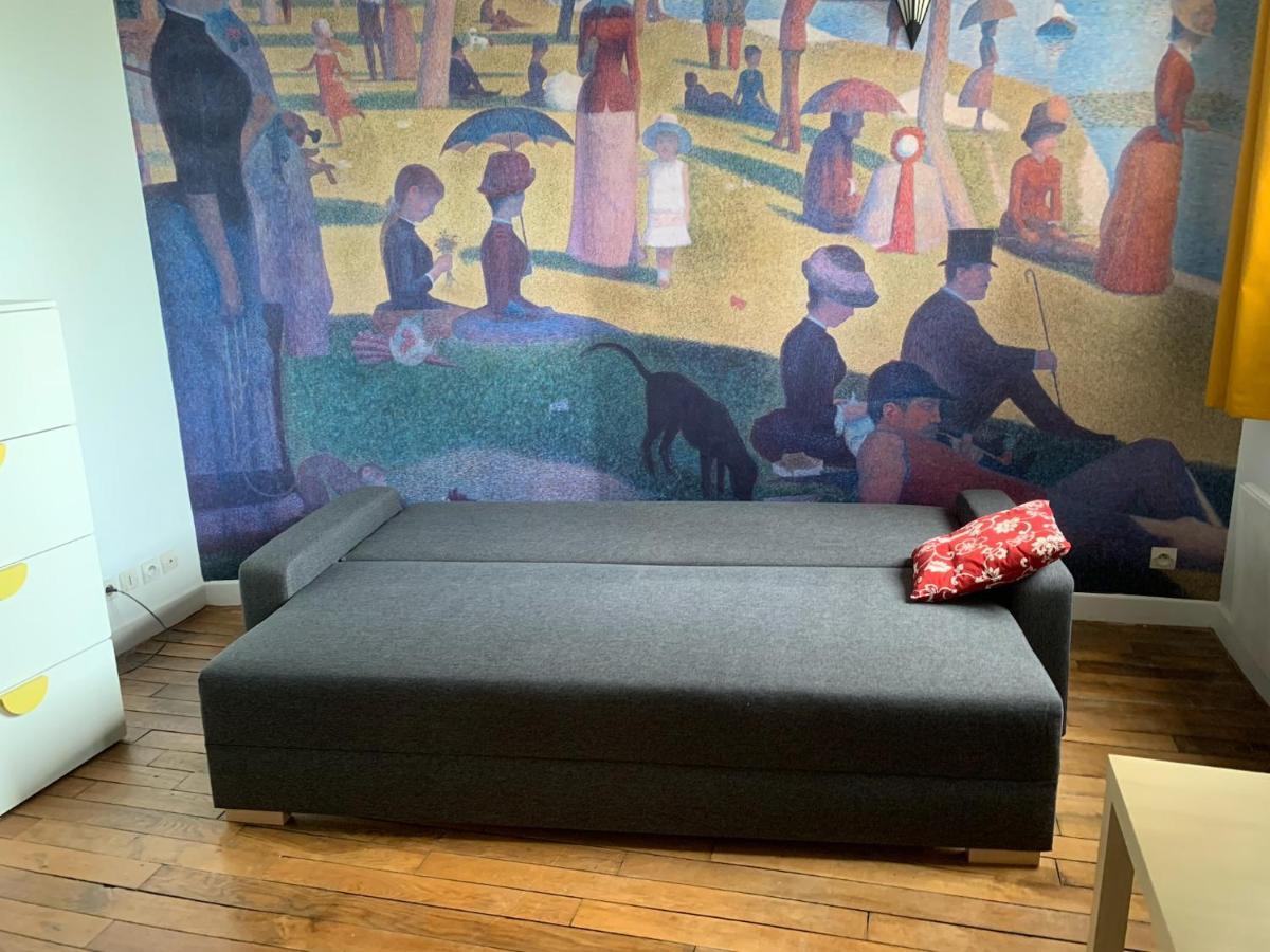 Studio Perfect For 2 Adults And 1 Kid, And Up To 2 Kids - Jourdain 20E, 25Mn To Louvre Via Line M11 Párizs Kültér fotó