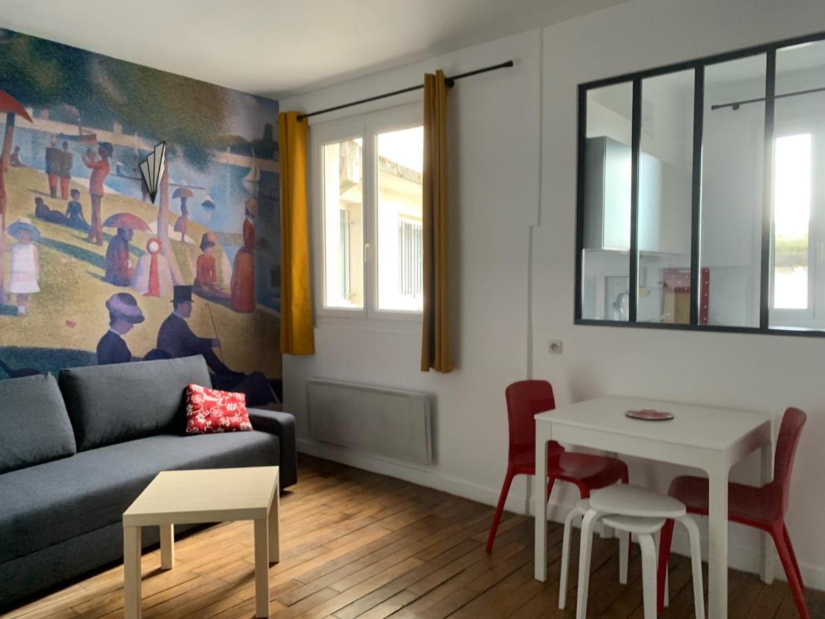 Studio Perfect For 2 Adults And 1 Kid, And Up To 2 Kids - Jourdain 20E, 25Mn To Louvre Via Line M11 Párizs Kültér fotó